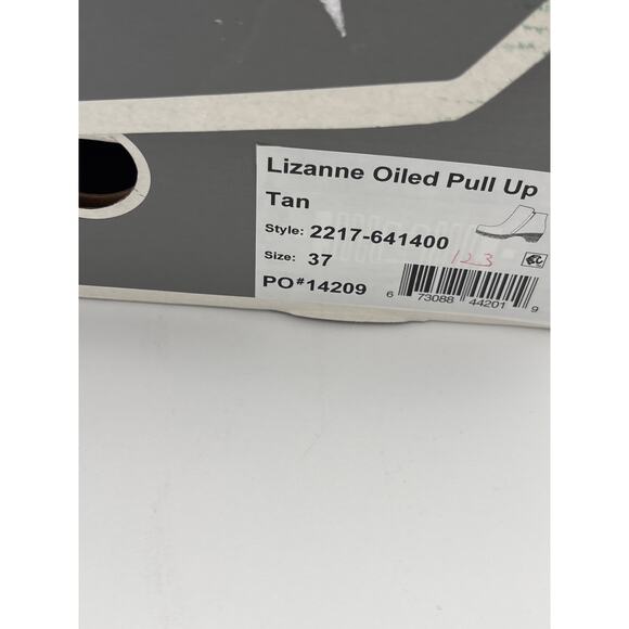 Dansko WomenLizanne bootie brown tan oiled pull-up leather Size 6.5-7 US 37 EU - Picture 8 of 9